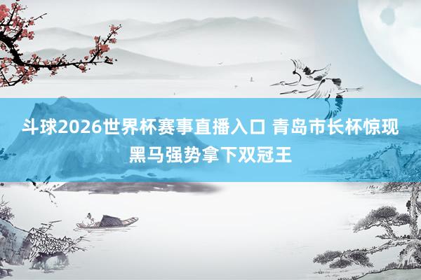斗球2026世界杯赛事直播入口 青岛市长杯惊现黑马强势拿下双冠王